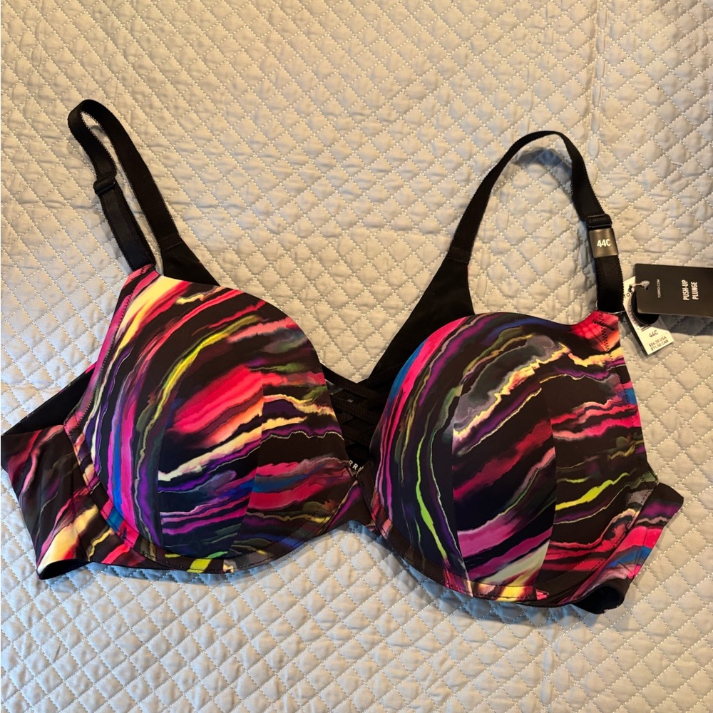 Torrid Multicolor Swirl Bra